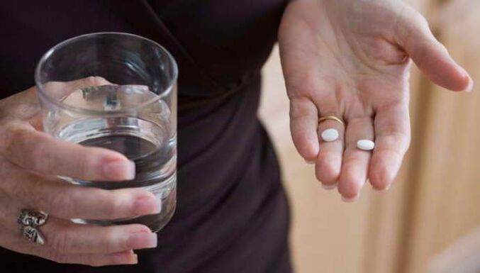 Pills for receiving sternum osteochondrosis