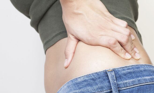 Acute pain in the waist may occur after normal hypothermia