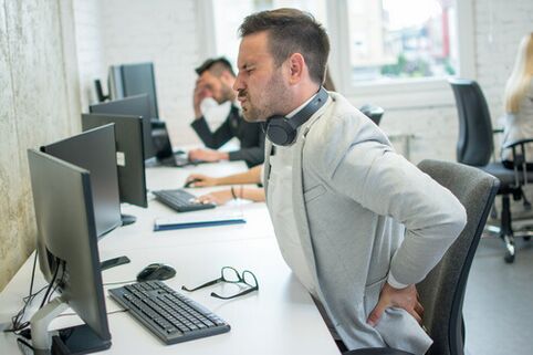 Remaining in the same position for an extended period of time can cause severe muscle tension.